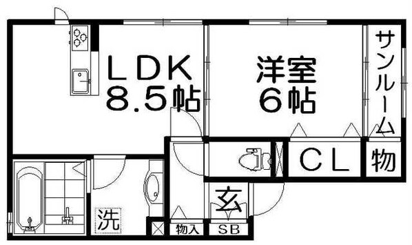 saint-fleurの物件間取画像